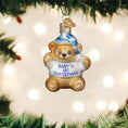 Load image into Gallery viewer, Baby Boy's First Teddy Bear Ornament - Southlake Paws
