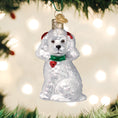 Load image into Gallery viewer, White Poodle Ornament - Southlake Paws
