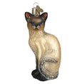 Load image into Gallery viewer, Tan Siamese Cat Ornament - Southlake Paws
