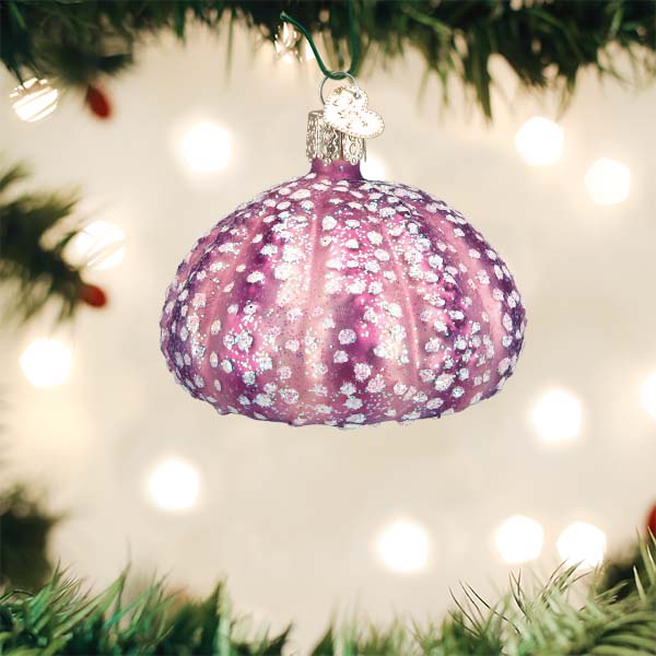 Purple Sea Urchin Ornament - Southlake Paws