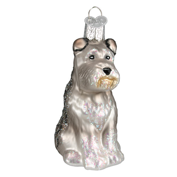 Grey Schnauzer Ornament - Southlake Paws