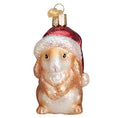Load image into Gallery viewer, Standing Christmas Bunny Ornament - Southlake Paws

