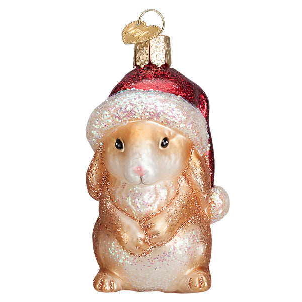 Standing Christmas Bunny Ornament - Southlake Paws