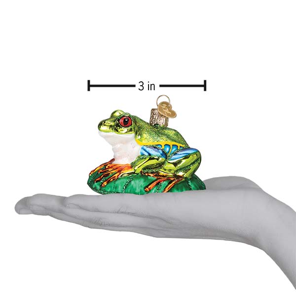 Red-eyed Tree Frog Ornament - Southlake Paws