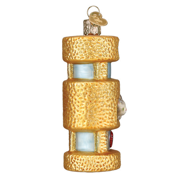 Cat Tower Ornament - Southlake Paws
