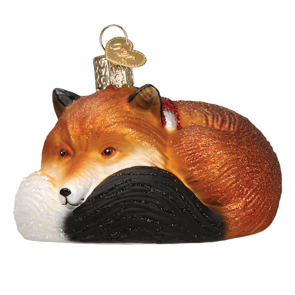 Cozy Fox Ornament - Southlake Paws