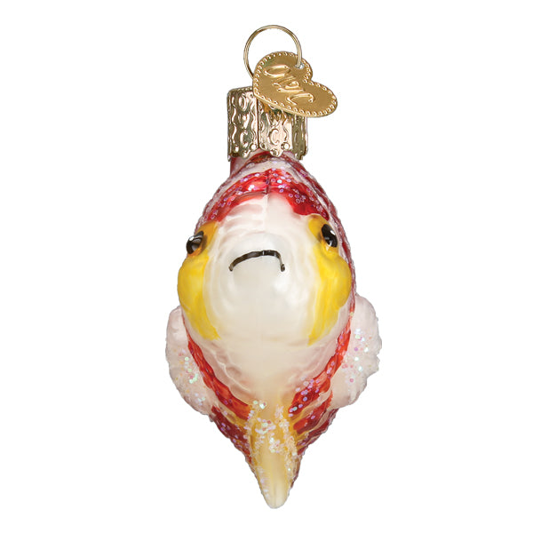 Peppermint Angelfish Ornament - Southlake Paws