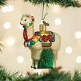 Load image into Gallery viewer, Festive Alpaca Ornament - Southlake Paws

