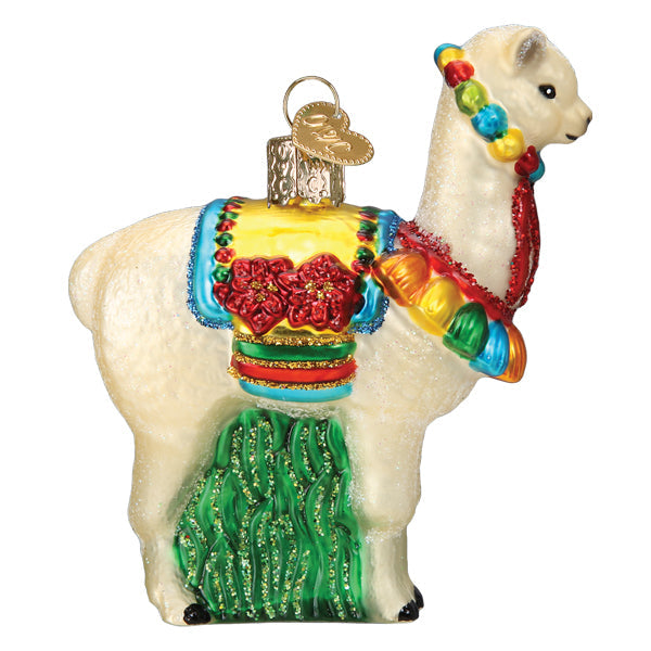 Festive Alpaca Ornament - Southlake Paws