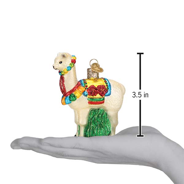 Festive Alpaca Ornament - Southlake Paws