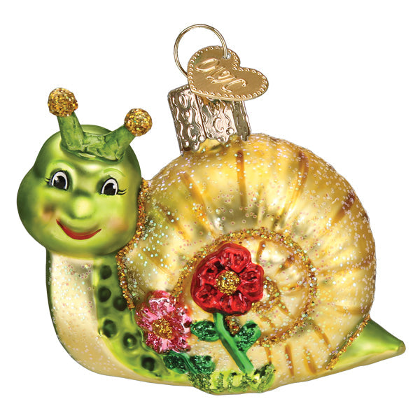 Smiley Snail Ornament - Southlake Paws