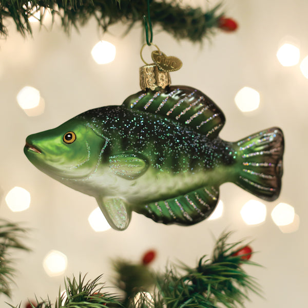 Crappie Ornament - Southlake Paws