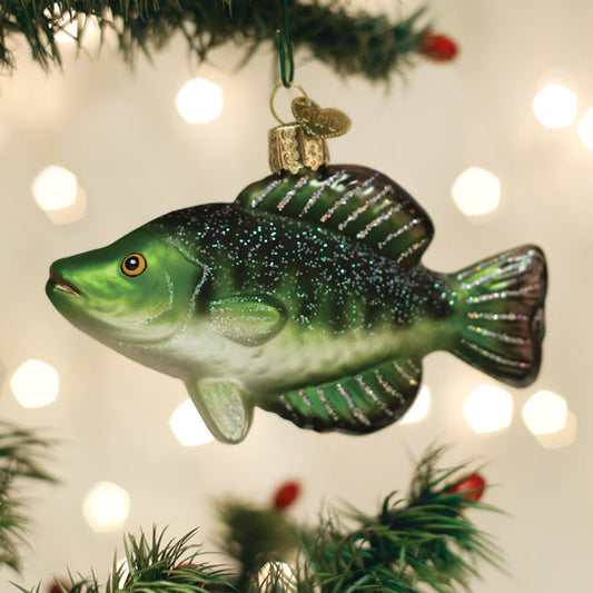 Crappie Ornament - Southlake Paws