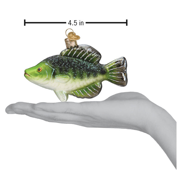 Crappie Ornament - Southlake Paws
