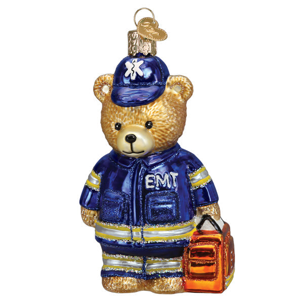 EMT Teddy Bear Ornament - Southlake Paws