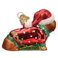 Load image into Gallery viewer, Dashing Dachshund Puppy Ornament - Southlake Paws
