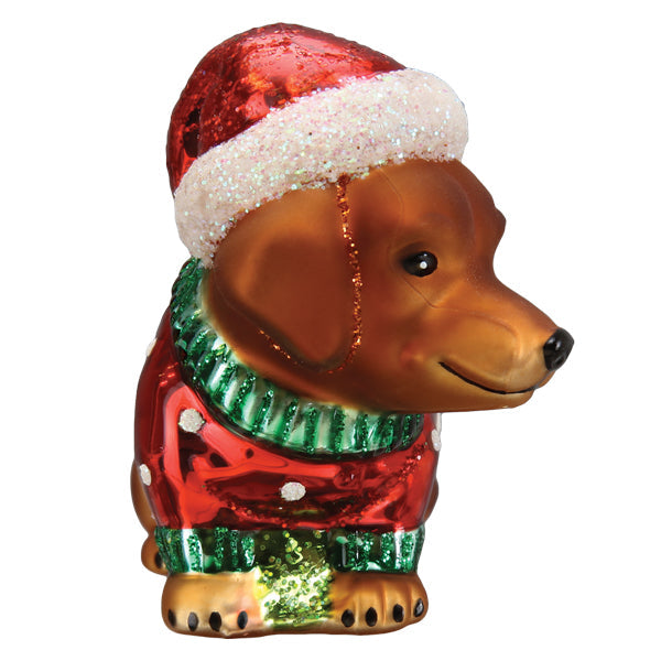 Dashing Dachshund Puppy Ornament - Southlake Paws
