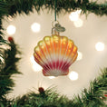 Load image into Gallery viewer, Sunrise Shell Ornament - Southlake Paws
