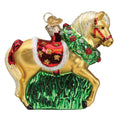 Load image into Gallery viewer, Horse With Wreath Ornament - Southlake Paws
