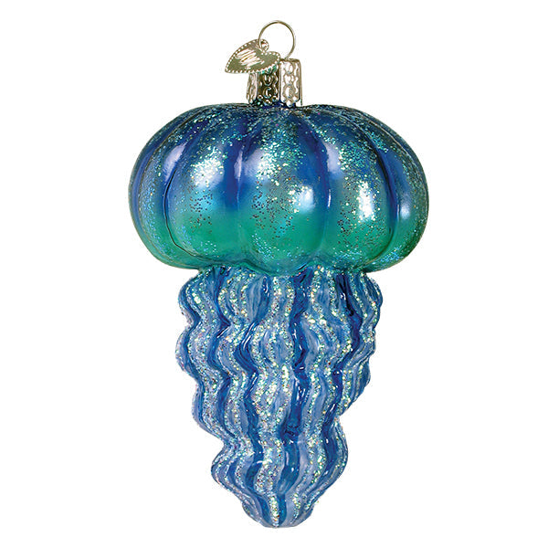 Blue Jellyfish Ornament - Southlake Paws