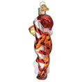 Load image into Gallery viewer, Chester Cheetah On Candy Cane Ornament - Southlake Paws
