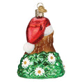 Load image into Gallery viewer, Santa Groundhog Ornament - Southlake Paws
