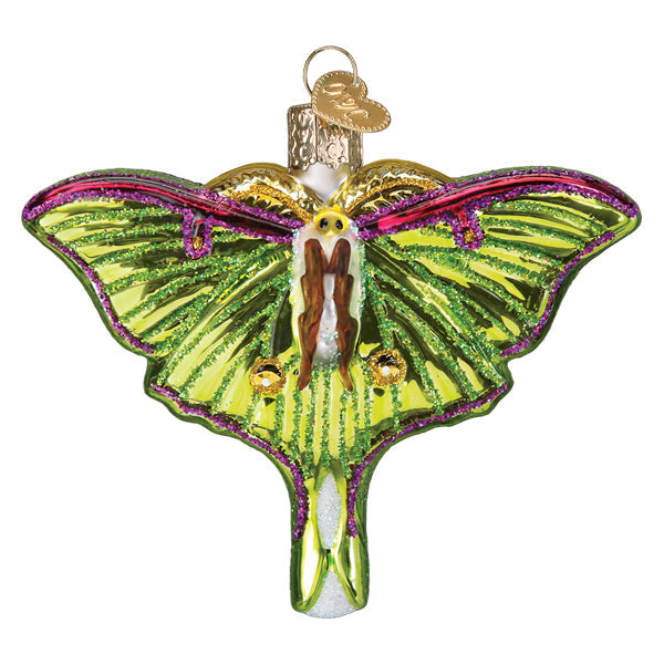 Luna Moth Ornament - Southlake Paws