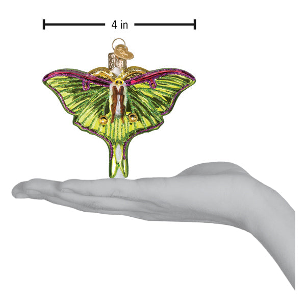 Luna Moth Ornament - Southlake Paws