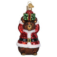 Load image into Gallery viewer, Christmas Bear Ornament - Southlake Paws
