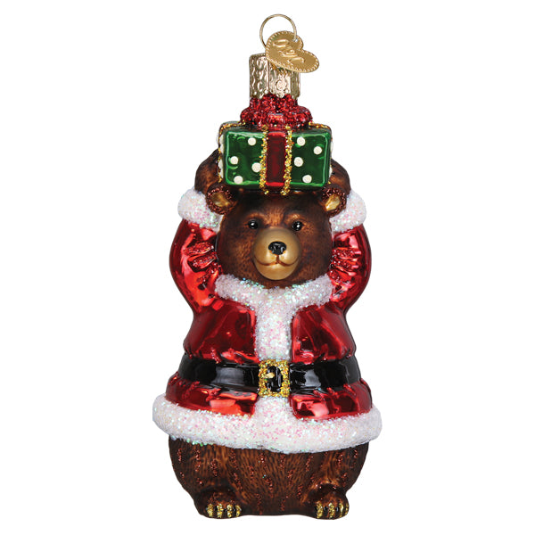 Christmas Bear Ornament - Southlake Paws