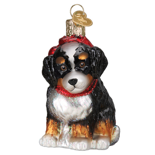 Bernedoodle Puppy Ornament - Southlake Paws