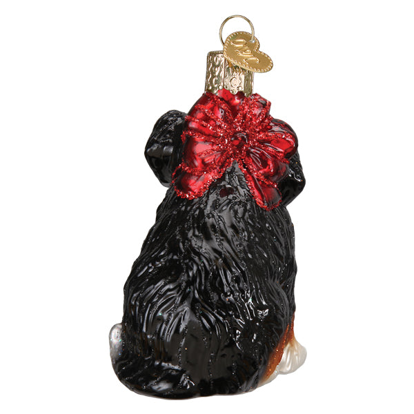 Bernedoodle Puppy Ornament - Southlake Paws