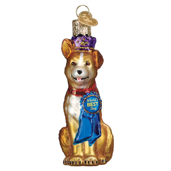 World's Best Dog Ornament - Southlake Paws