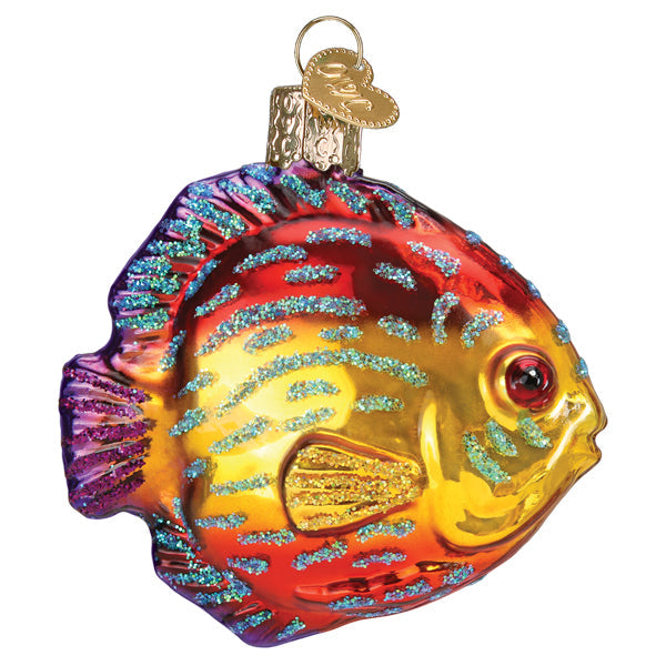 Discus Fish Ornament - Southlake Paws