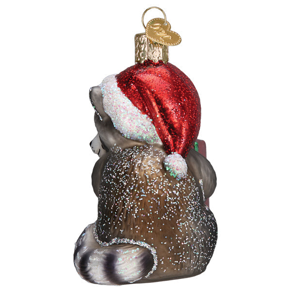 Christmas Bandit Raccoon Ornament - Southlake Paws