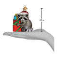 Load image into Gallery viewer, Christmas Bandit Raccoon Ornament - Southlake Paws
