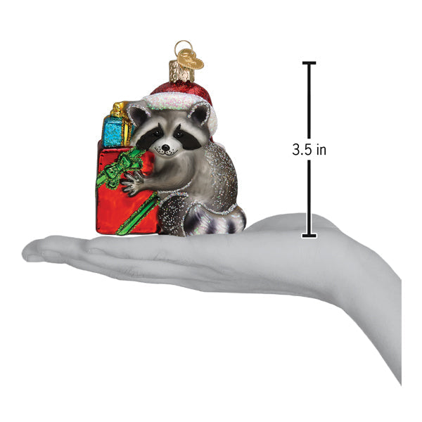 Christmas Bandit Raccoon Ornament - Southlake Paws