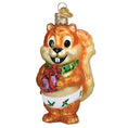 Load image into Gallery viewer, Silly Christmas Squirrel Ornament
