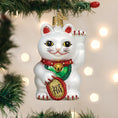 Load image into Gallery viewer, Lucky Cat Ornament - Southlake Paws
