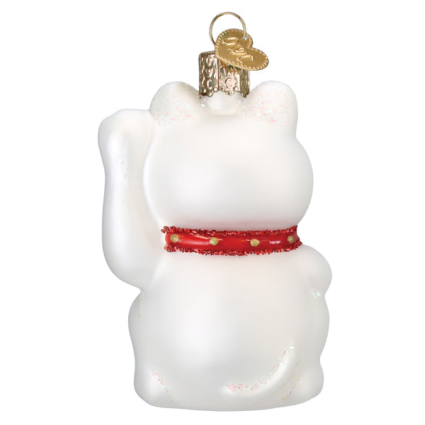Lucky Cat Ornament - Southlake Paws