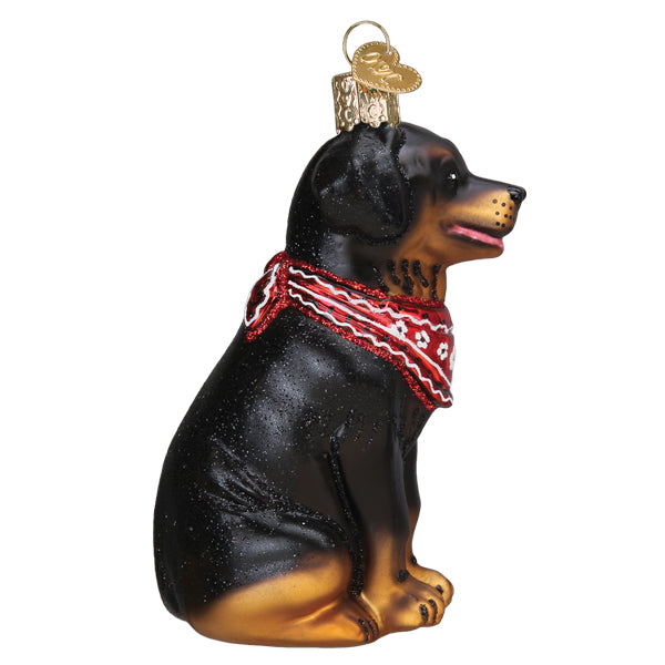 Rottweiler Ornament - Southlake Paws