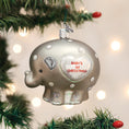 Load image into Gallery viewer, Baby's 1st Elephant Ornament - Southlake Paws

