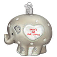 Load image into Gallery viewer, Baby's 1st Elephant Ornament - Southlake Paws
