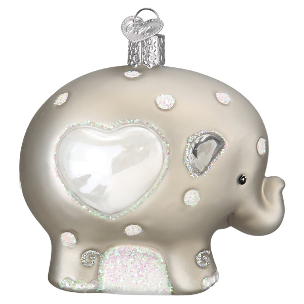 Baby's 1st Elephant Ornament - Southlake Paws