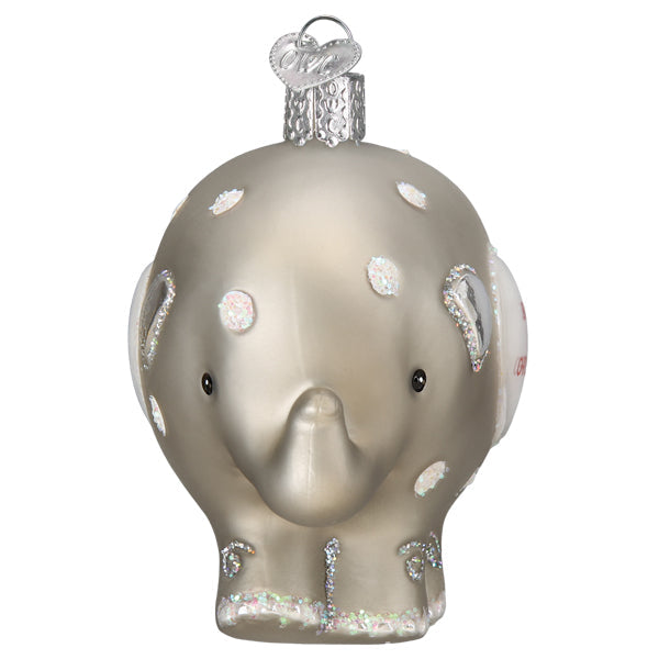 Baby's 1st Elephant Ornament - Southlake Paws