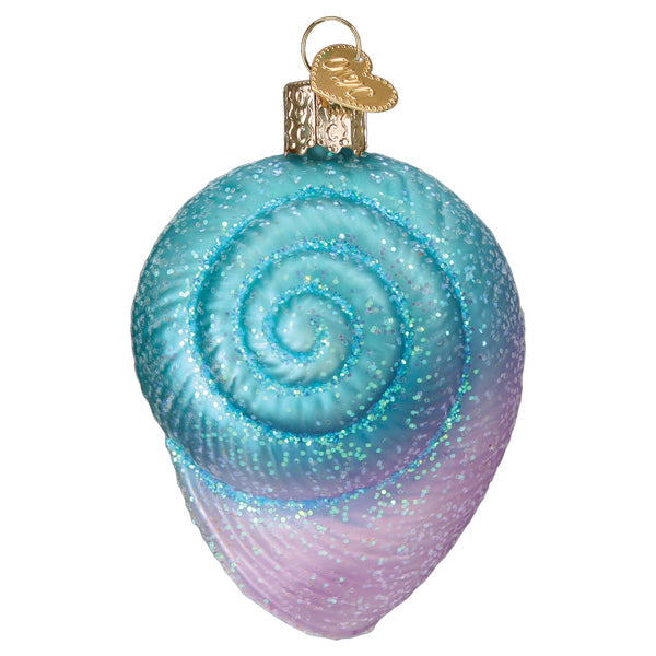 Fanciful Spiral Shell Ornament - Southlake Paws