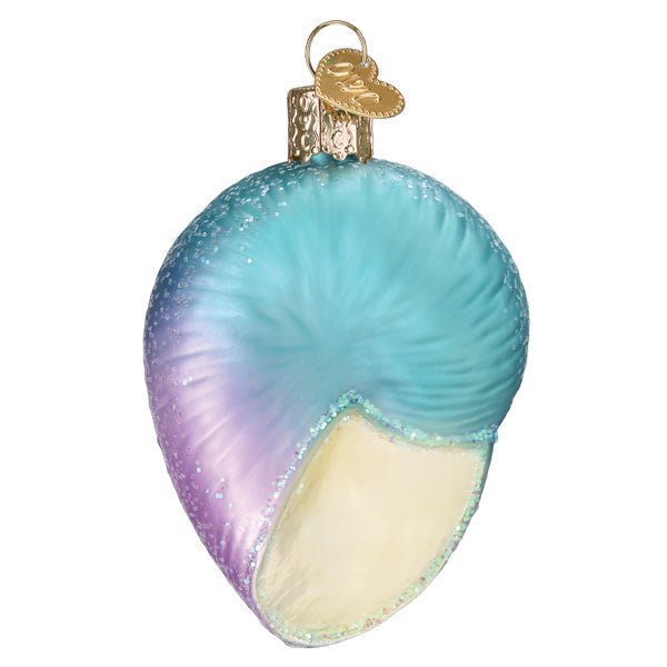 Fanciful Spiral Shell Ornament - Southlake Paws