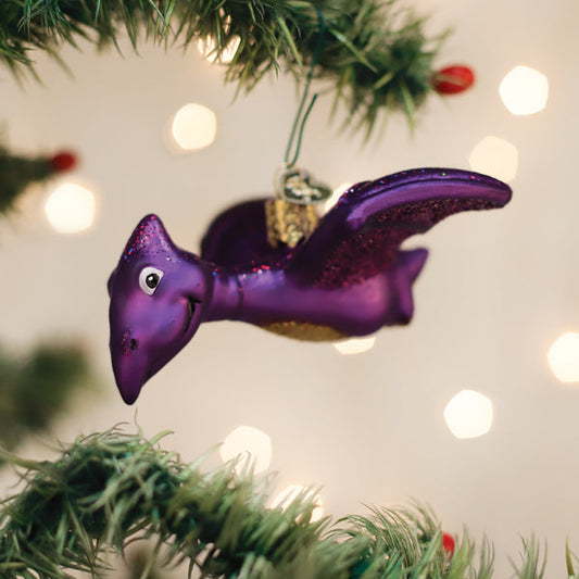 A-roarable Pterodactyl Ornament - Southlake Paws