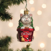 Catnip Cat Ornament
