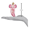 Load image into Gallery viewer, Axolotl With Candy Cane Ornament - Southlake Paws
